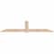 Ekena Millwork Eugene Smooth Timber Gable Bracket, Douglas Fir, 84"W x 24"H x 1 1/2"D x 5 1/2"F, 7/12 Pitch GBW084X24X0206EUG00SDF - alternate 4